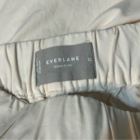 Everlane The Easy Wide Leg Pants Canvas Beige Size XL Neutral Minimal Capsule - Picture 7 of 9